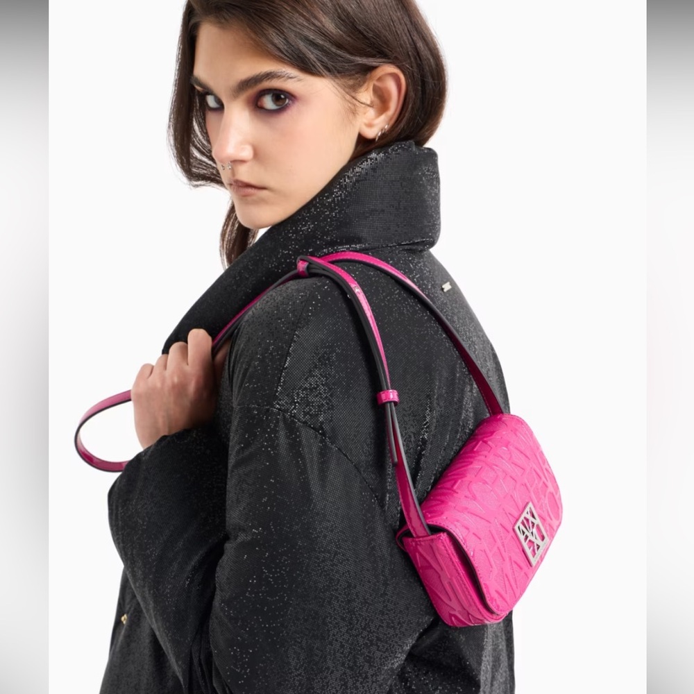 Armani Exchange Pink Shoulder Bag